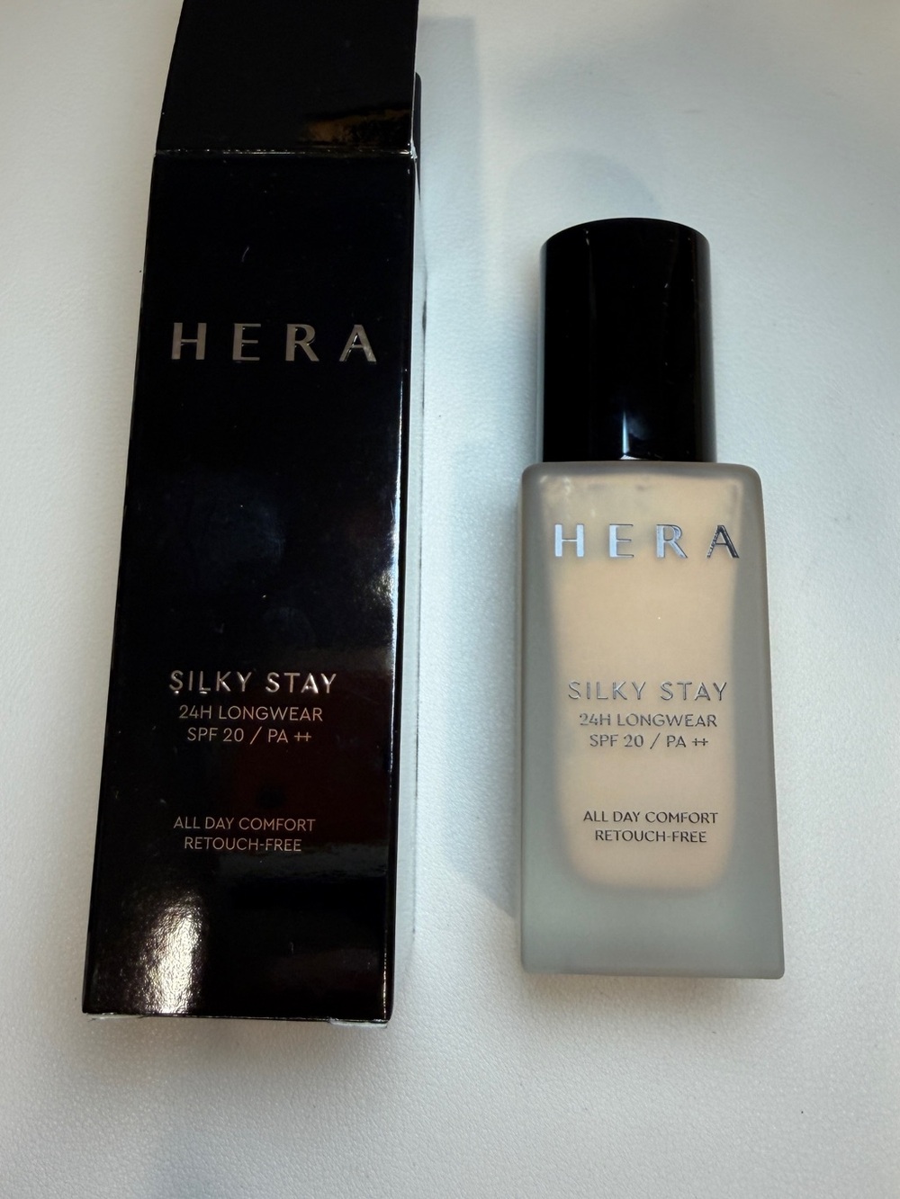 Silky Stay 24H Longwear Foundation sfp 20/pa++ 17N1 Ivory